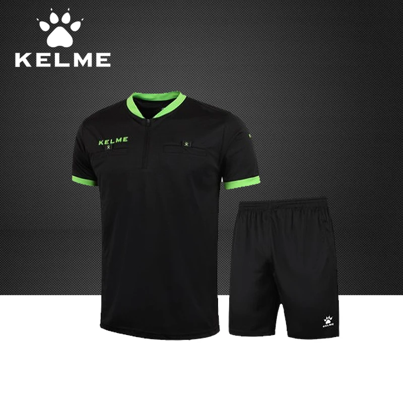 KELME Football Jerseys 2017 Soccer Referee Short Men Professional
