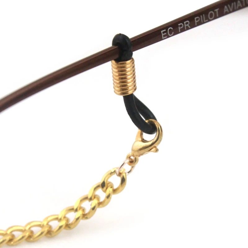Reading Glasses Chain Holder Fashion Sunglasses Simple Men Neck Metal Strap Gold High Quality Glasses Chain Reading Glasses Chain Holder Fashion Sunglasses Simple Men Neck Metal Strap Gold High Quality Glasses Chain