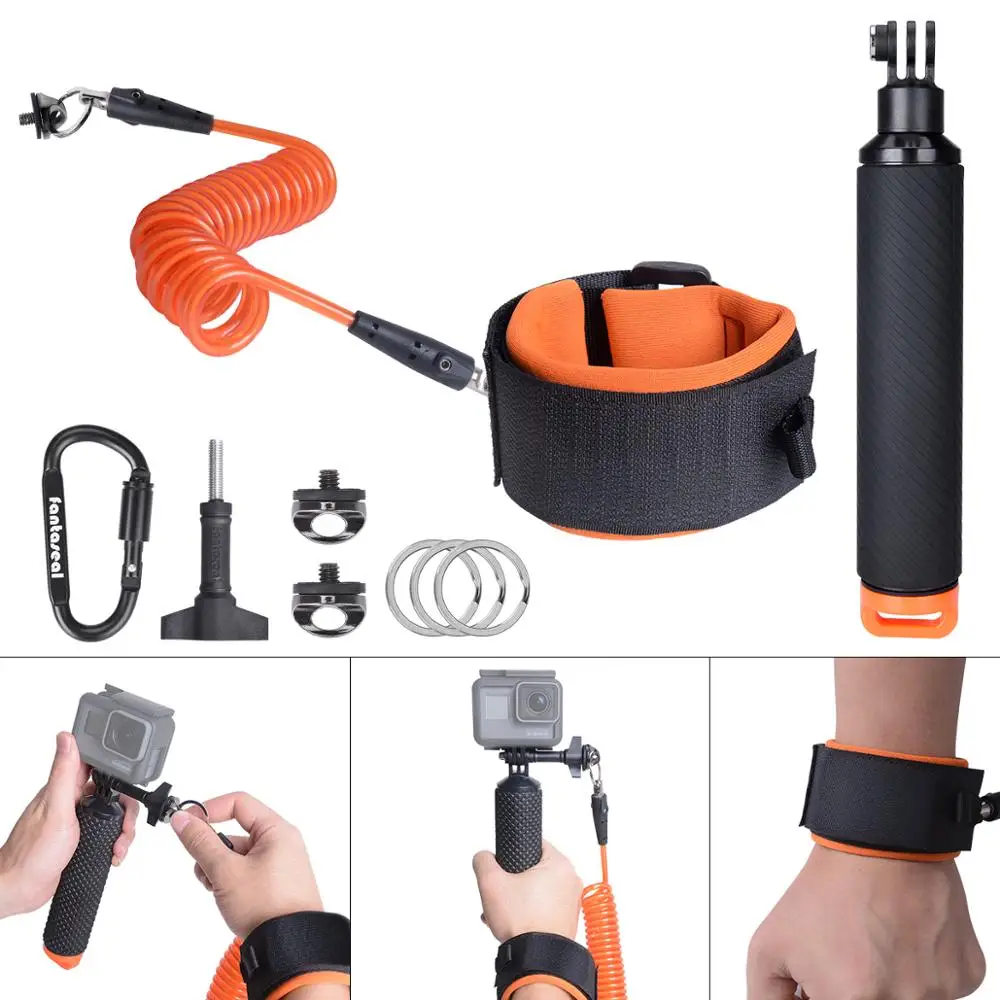 

Waterproof Floating Hand Grip Underwater Diving Floating Wrist Strap For GoPro Hero 7 6 5 Water Sport Action Camera Accessories