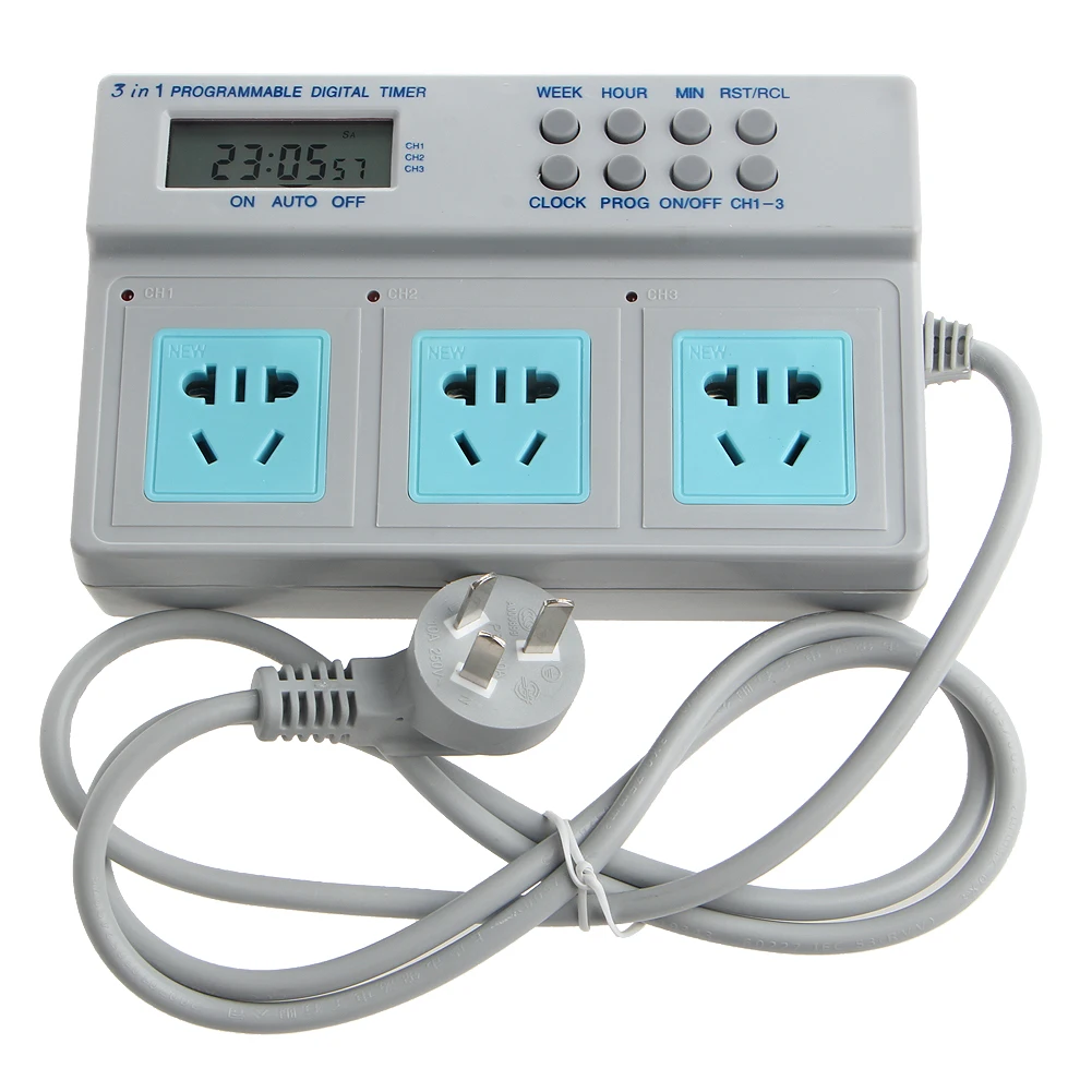 

High Power AU Plug Microcomputer Control 3in1 Programmable Digital Timer Socket G08 Great Value April 4