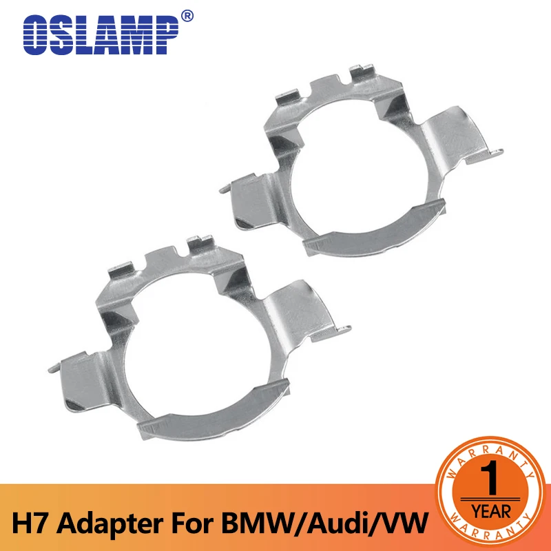 Комплект светодиодных фар Oslamp H7 держатели для ламп адаптеры специальные
