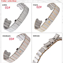 Роскошный Твердый ремешок из нержавеющей стали для часов Созвездие двуглавый орёл модные часы аксессуары 18 мм 23 мм 25 мм для мужчин ремень