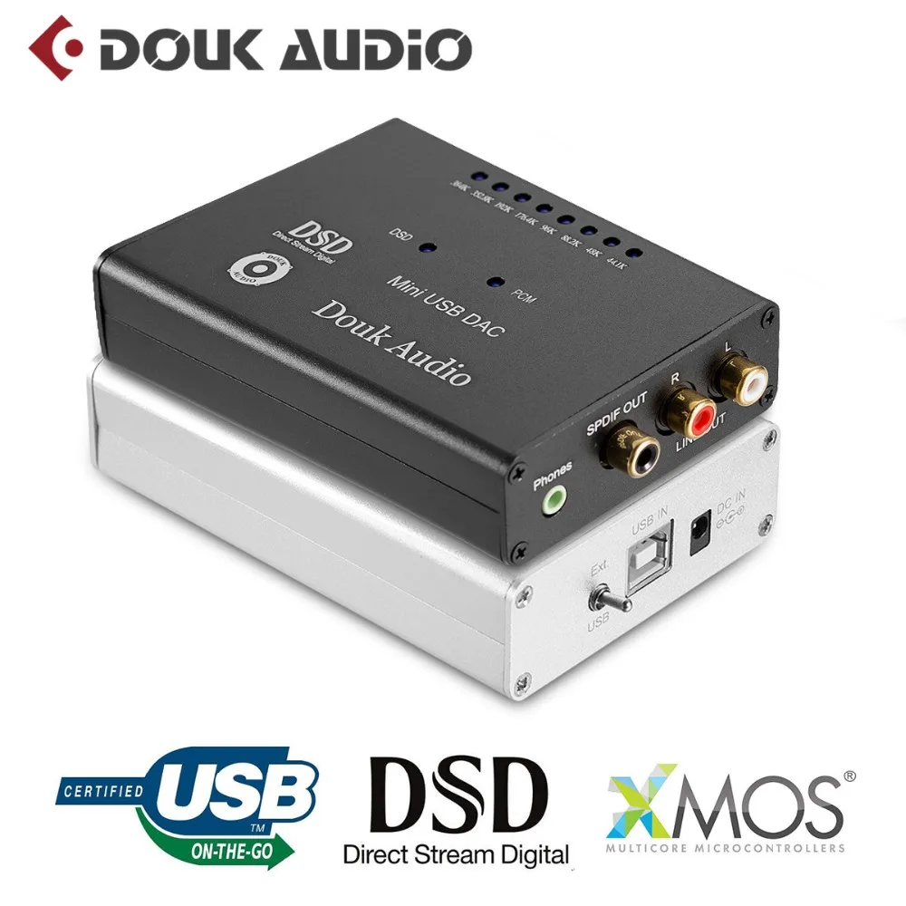 2018 New Douk Audio Mini DSD1796+XMOS-U8 384K/32bit USB DAC Audio Decoder HiFi Amplifier Free Shipping 2018 New Douk Audio Mini DSD1796+XMOS-U8 384K/32bit USB DAC Audio Decoder HiFi Amplifier Free Shipping