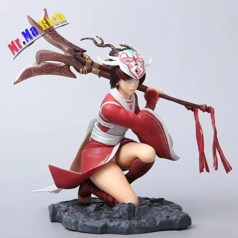 

Lol Akali The Fist Of Shadow Action Figure Pvc Statue 16cm High Model Toy