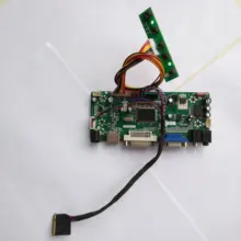 For B101AW02 V3 Controller kit VGA HDMI Driver board Panel Screen 10.1″ DVI LVDS monitor Card LCD LED 1024X600
