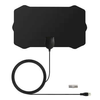 

1pcs Indoor HD Signal Amplifier Digital TV Antenna HDTV 50 Miles Long Range Hq Hdtv