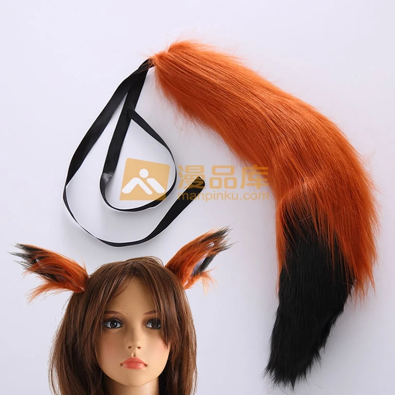 

2016 Zootopia Fox Nick Tail and ears Cosplay Prop S Size 55CM L Size 63CM
