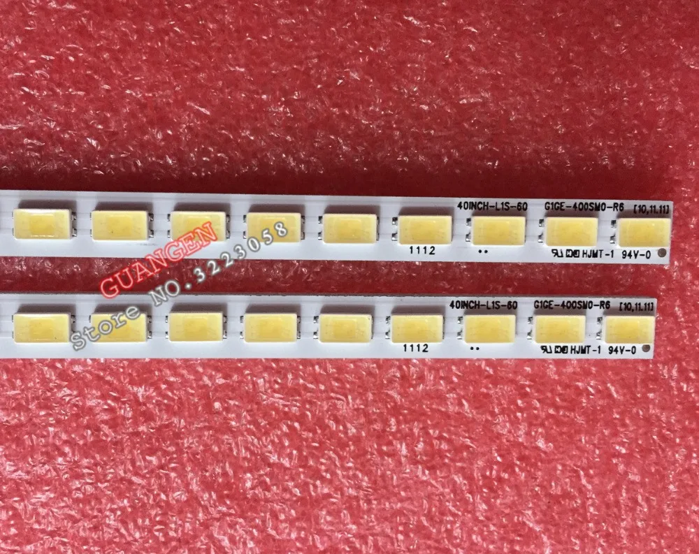 20 шт./лот SSL400-0E2B LJ64-03029A LTA400HM13 LTA400HM01 светодио дный подсветка бар 40INCH-L1S-60 G1GE-400SM0-R6 60 светодио дный s 455 мм