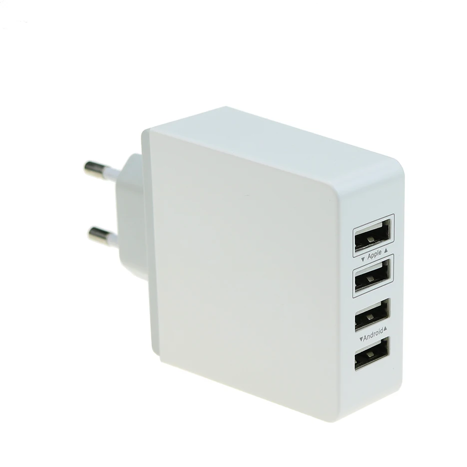 

PowerPort 4 USB Charger 2A PowerIQ Phone Charger 5V/7.2A EU US Quick Multi Charging Station Smart USB Chargers for Tablet Phone