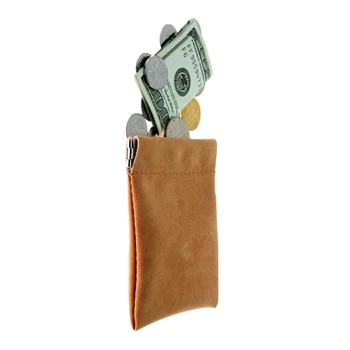 

New Fashion Solid Scrub Pu Leather Green Blue Coin Purse Women Men Small Short Kids Wallet Bag Money Change Car Key Card Holder