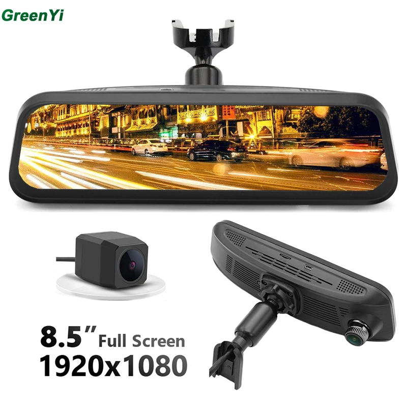 Зеркало видеорегистратор с камерой заднего вида - обзор