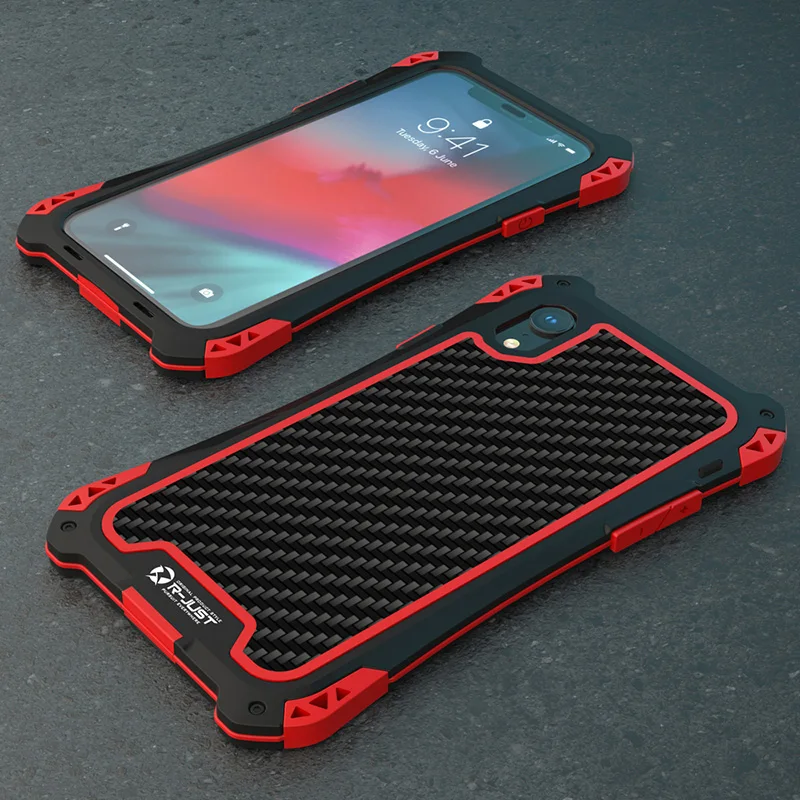 Luxury Metal Aluminum Phone Cases For iphone XS Max XR X 8 7 6 6s Case