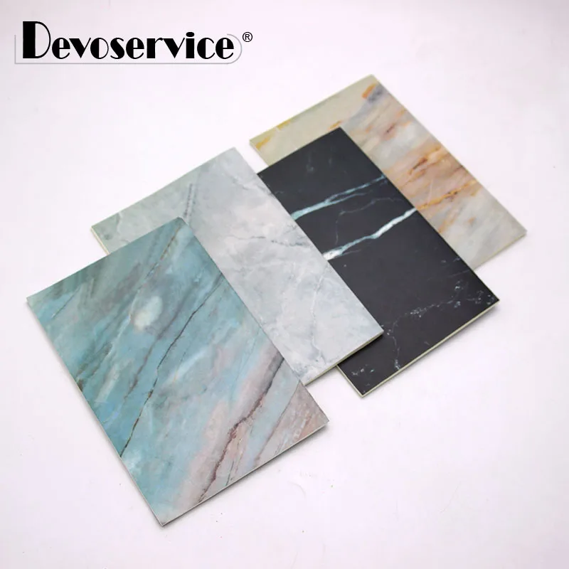 

4 Pcs/Pack Office Style Notebook Paper Marble Pattern Lined Paper Notepad Journals Stationery School Office Supplies/21*14 CM