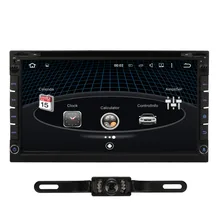 Pumpkin Android 5.1 Quad Core In Dash Car Stereo Audio Radio Touchscreen 16GB 2 Din Car DVD Player GPS Navigation Support DAB+