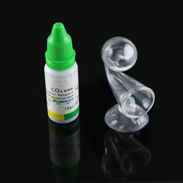 

wyin Aquarium CO2 Indicator Solution Fish Tank Liquid Test PH Long-term Monitor CO2 Bubble Counter For Plant ADA quality