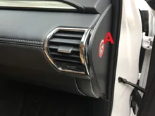 Auto interior accessories, car inner air vent trim for lexus nx200 nx300 2014 2015,ABS chrome