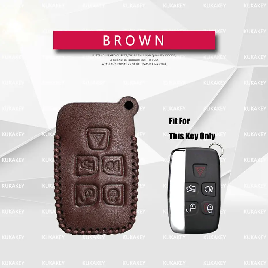 Car Key Bag Case Cover Holder For Jaguar (3)