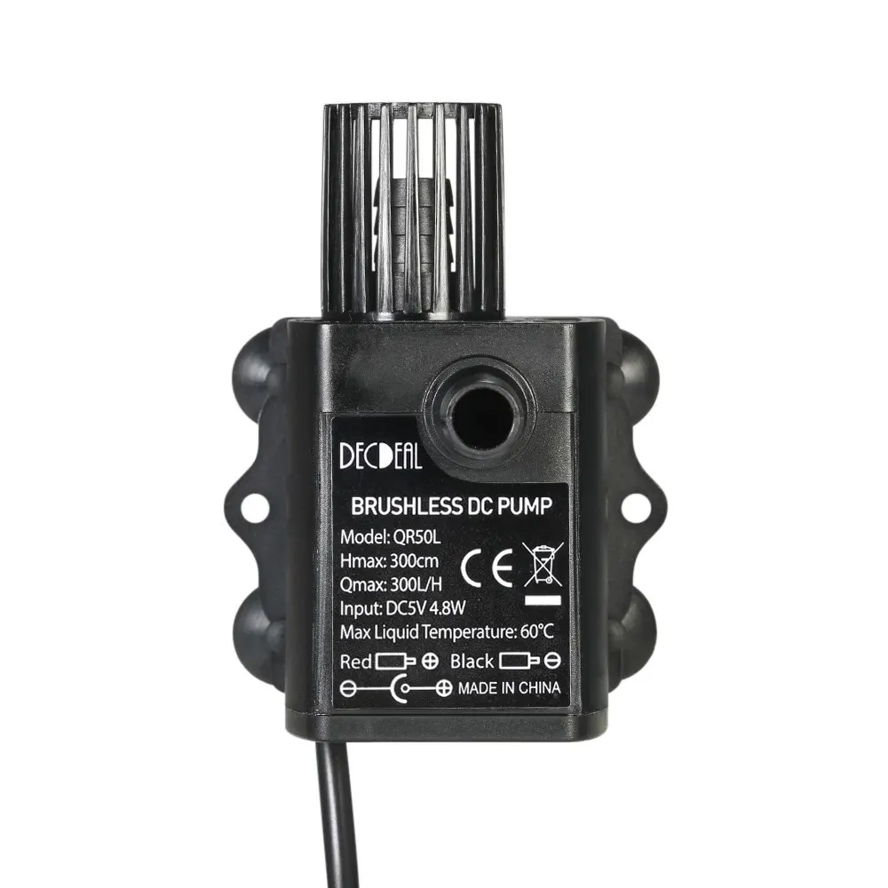 Ультра тихий мини USB DC5V 4 8 Вт 300л/ч подъемник Бесщеточный Водяной насос