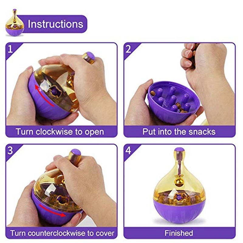 Pets Tumbler Leakage Food Ball  4
