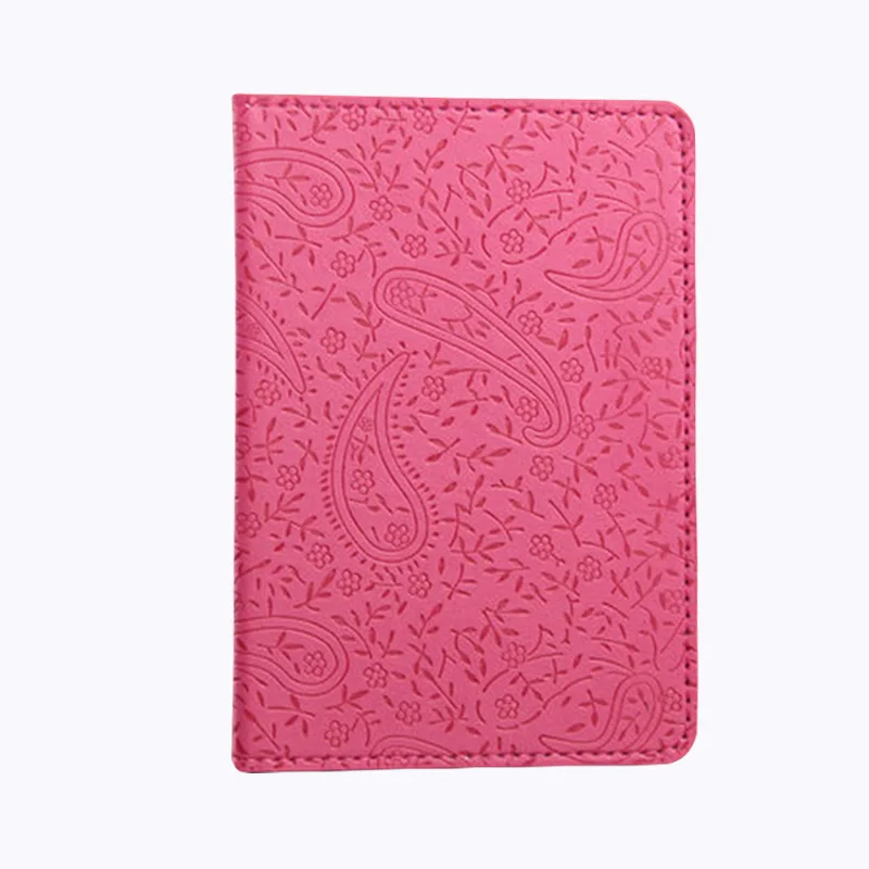 Новая Лавандовая Женская Обложка для паспорта элегантный милый чехол держатель для паспорта барсетка Обложка для паспорта Funda Pasaporte - Цвет: rose
