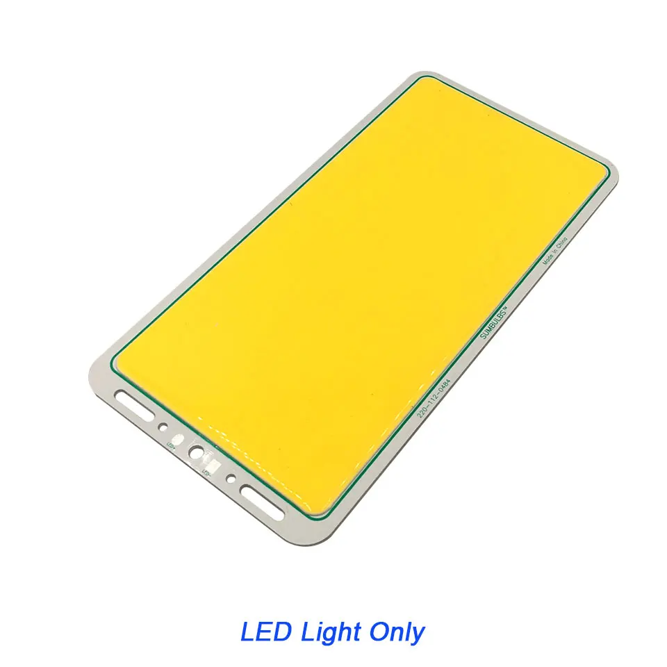 10 шт. оптовая продажа DC12V затемнения 100 Вт COB светодиодный Панель светильник 12V