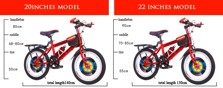 Discount 2017 New 18.20.22Inches Children Bicycles Steel  Aluminium Frame Mountain Bike Skid Pedal Hydraulic Disc Brakes Children Bicycle 3