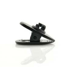 6 pieces/lot Earphone Clip Clamp Headphone Line Bind Nip Holder Black White Wholesale