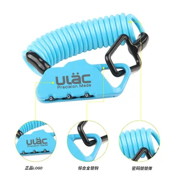 

2018 Bicycle Lock Code Combination Road Bike Anti-theft Lock Cable Electric Password Lock Trava Para Moto Candado