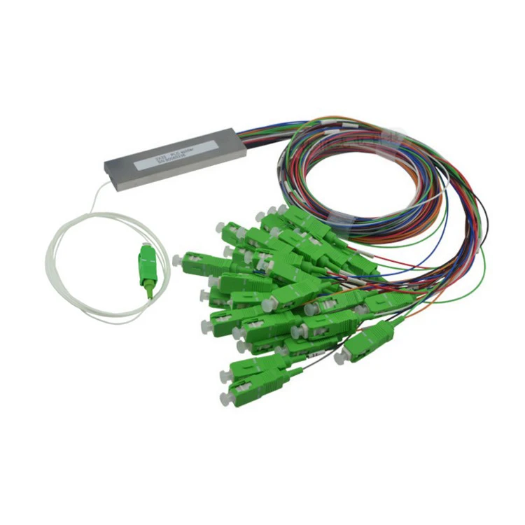 

1x32 SC/APC steel tube Type 0.9MM Fiber PLC Optic Splitter