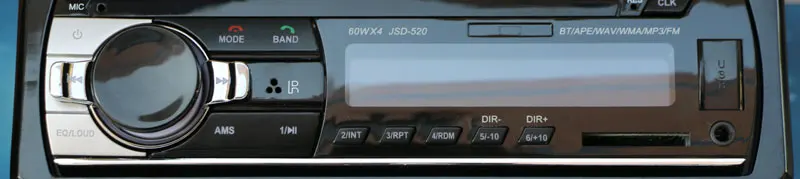 12 В Автомагнитола MP3 аудио плеер Bluetooth AUX USB SD MMC стерео FM Авто Электроника In-Dash Авторадио 1 DIN для грузовика такси без DVD