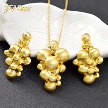 ZEADear ювелирные изделия большие ювелирные наборы для женщин серьги ожерелье кулон трендовые ювелирные изделия для помолвки геометрические ювелирные изделия