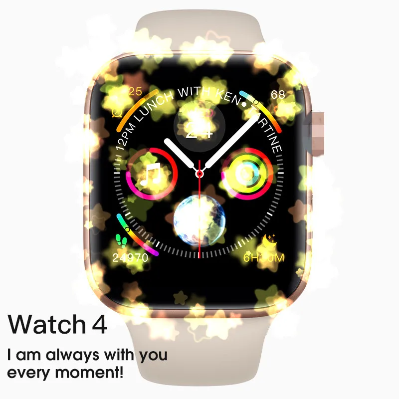 

IWO8 Bluetooth Smart Watch IWO 8 W54 Fashion SmartWatch for Apple iOS Android watch women Heart Rate Monitor ECG Pedometer