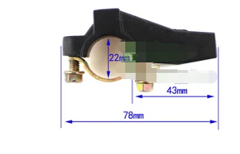 For Scooter electric motorcycle rearview mirror bracket modified 8 mm fission mirror fixed stent accessories