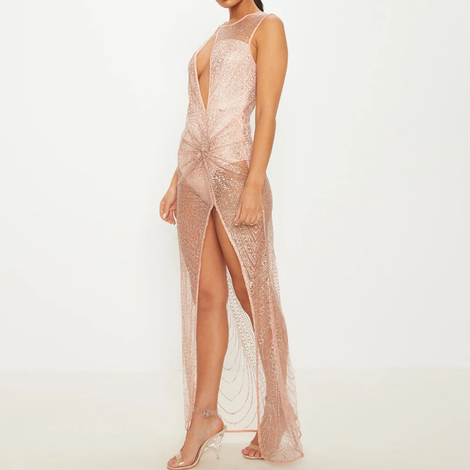 Bling Party Maxi Dress (4)