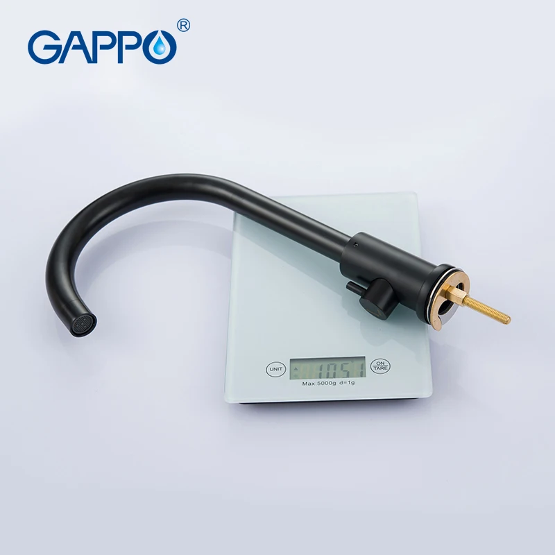 Смесители для ванны GAPPO разделенный кран черный цвет настенная душевая система