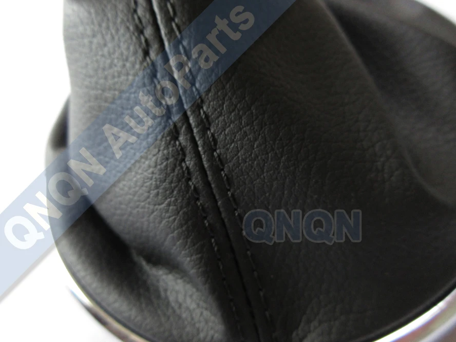 Подлинная QNQN кожаная ручка переключения передач и крышка для Skoda Fabia MK2 07-14 MT