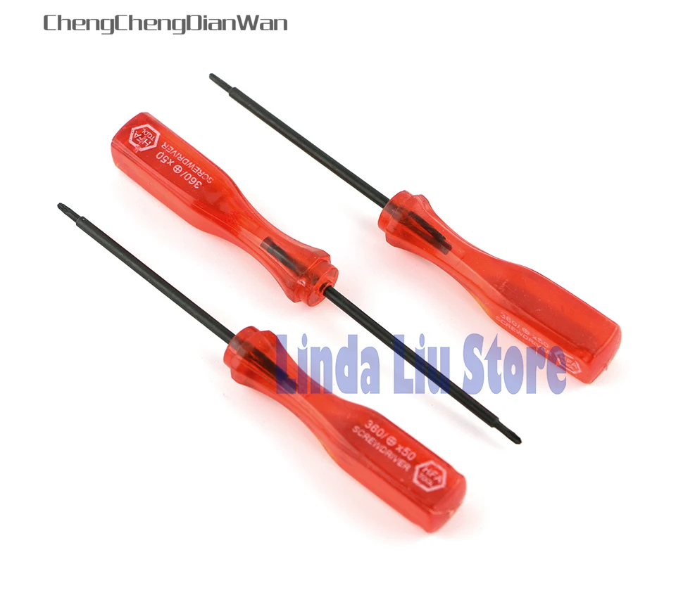 

ChengChengDianWan 1.5mm High Quality 2 Pcs + cross Screwdriver for NDS DS Lite NDSL Wii GBA SP Repair Tool