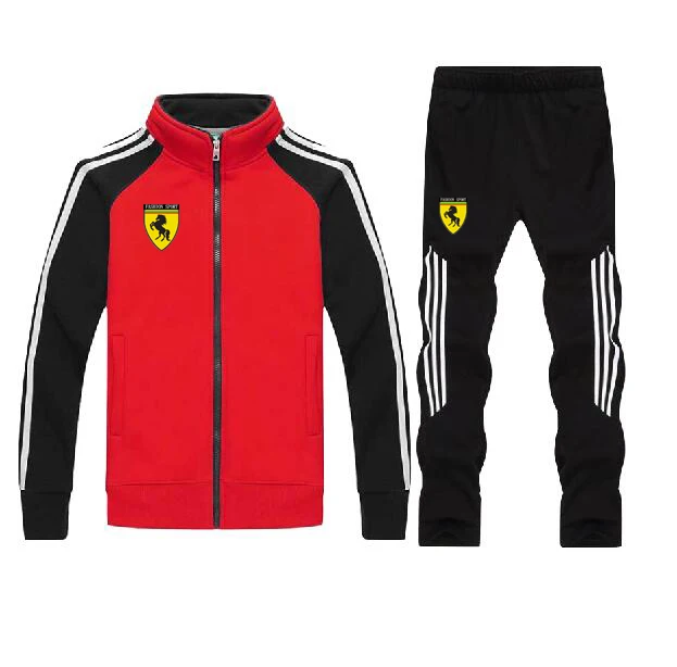 

Men's Gym TrackSuit Sport Jacket Suit Set Trousers Jogging Bottom Top Sweatsuits Blazer Train track suit