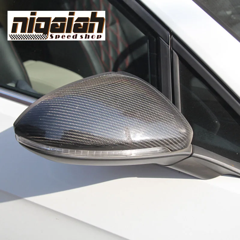Зеркальный чехол для Volkswagen Golf 6 7 mk6 mk7 gti r20 vw scirocco cc passat beatles carbon боковое зеркало golf