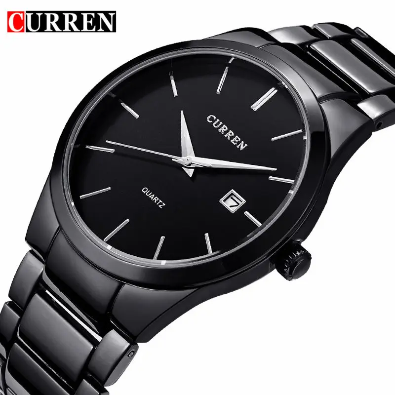 

Curren 2019 Top Brand Business Men Male Luxury Watch Casual Full Steel Calendar Wristwatches Quartz Watches relogio masculino