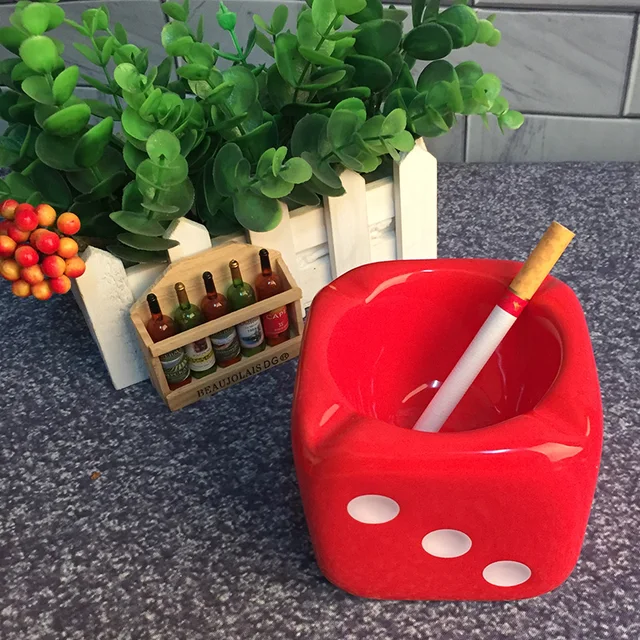 Buy NEWYEARNEW Cute Ashtray for Car Creative Personality Ashtray Ceramic Home