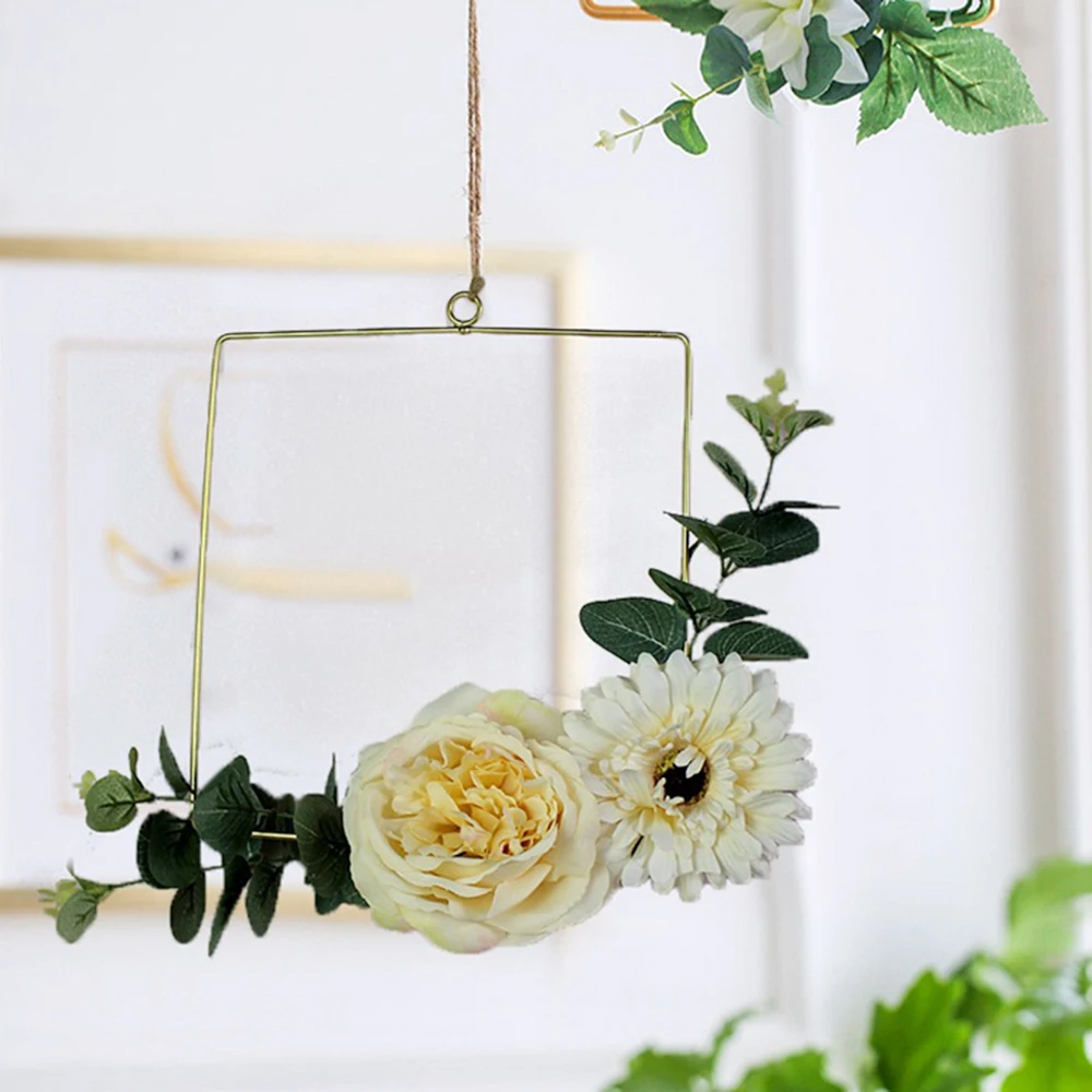 DIY креативное настенное украшение портативное подвесное железное кольцо