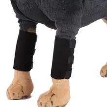 2 PIÈCES De Coude Protecteur Protection Patte de Chien de Chien De Haute Qualité Chirurgie Protecteur de Plaie Jambe Wrap Protège Support Brace Genouillères