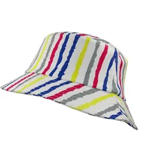 MinanSer Женская цветная яркая полосатая Сумка шапки женские Харадзюку Зебра полосатый цвет ведро шляпа летняя спортивная Солнцезащитная шляпа