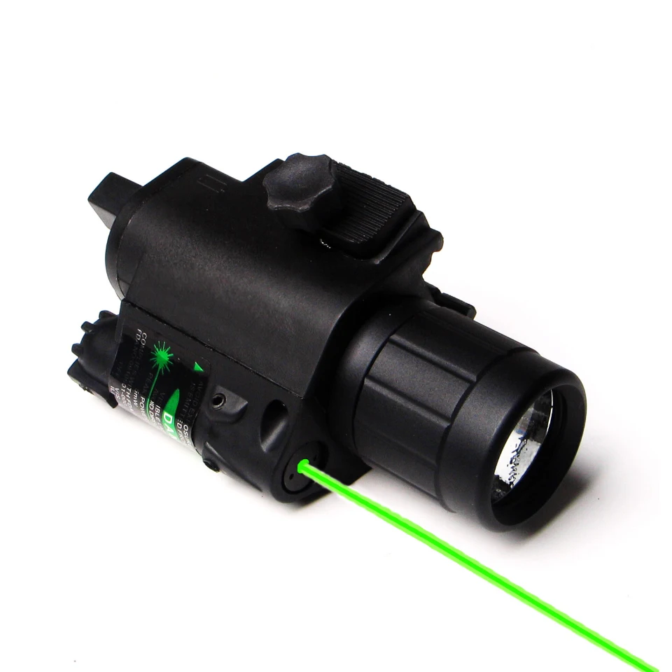 2 in 1 Combo Tactical Pulsed Green Laser Sight with 200LM ... 2 in 1 Combo Tactical Pulsed Green Laser Sight with 200LM ...