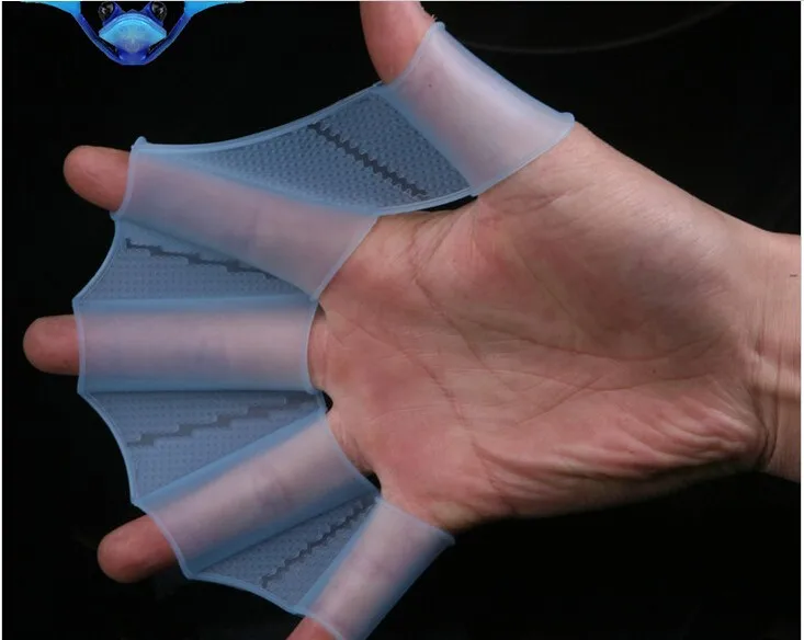 Плавания Рук Ласты ручной впрыска перепончатые перчатки Перчатки профессиональные силиконовые Перепончатые Руки ладони