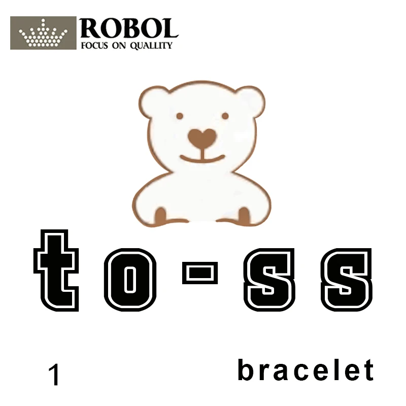 

Toss Bear Sterling Silver Copy Jewelry Spanish Bear Version Jewelry Women's Fashion Bracelet with Original Logo Wholesale