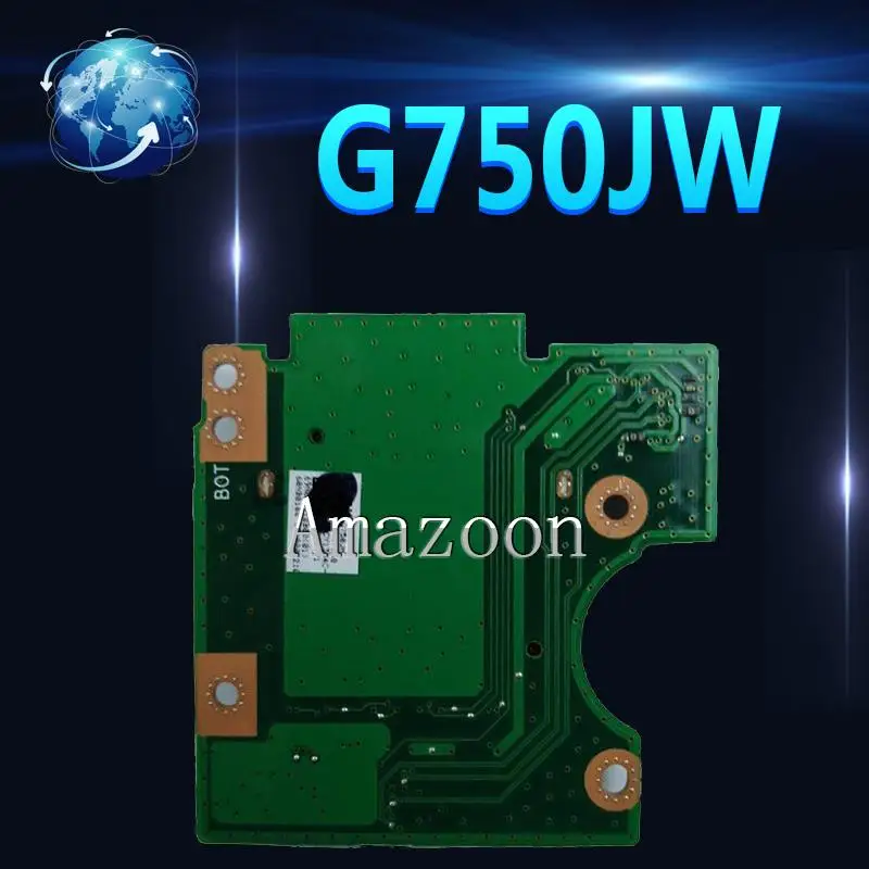 cheap Amazoon For Asus ROG G750 G750JX G750JH G750JM G750J G750JW G750JS G750JZ DC Power Jack Board Socket Switch Button
