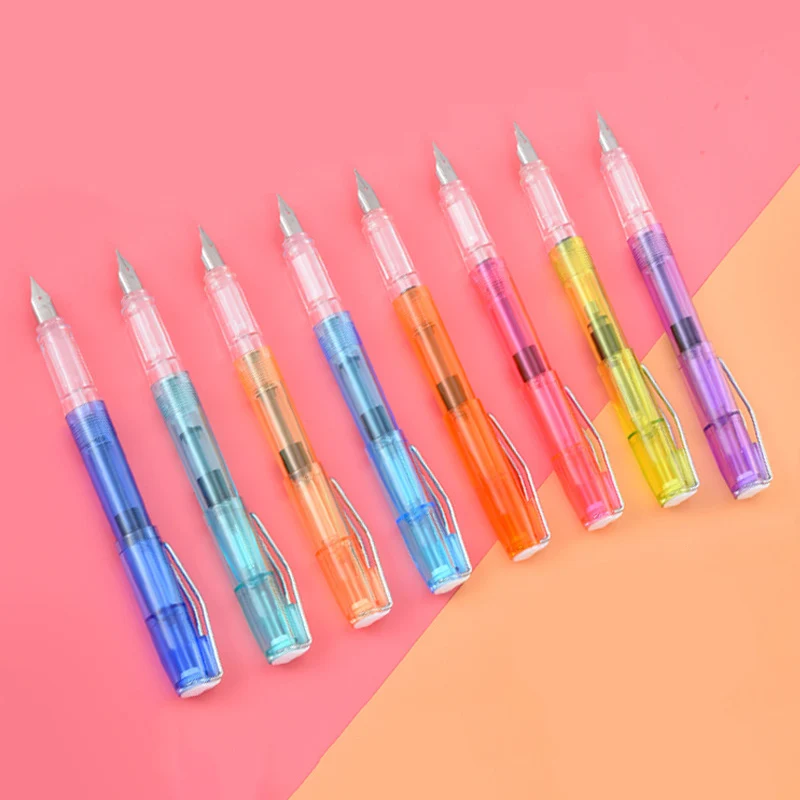 

Office 0.5mm Color Luxury Fountain Pen Adult Calligraphy Pen School Painting Business Pens Gift Box Set School Supplies Ink Pen