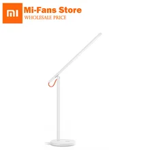 Оригинальная настольная лампа Xiaomi Mijia, 6 Вт, 2700 K-6500 K, 300 лм, светодиодный смарт-настольные лампы, поддержка смартфона, управление приложением, 4 светильник, модель